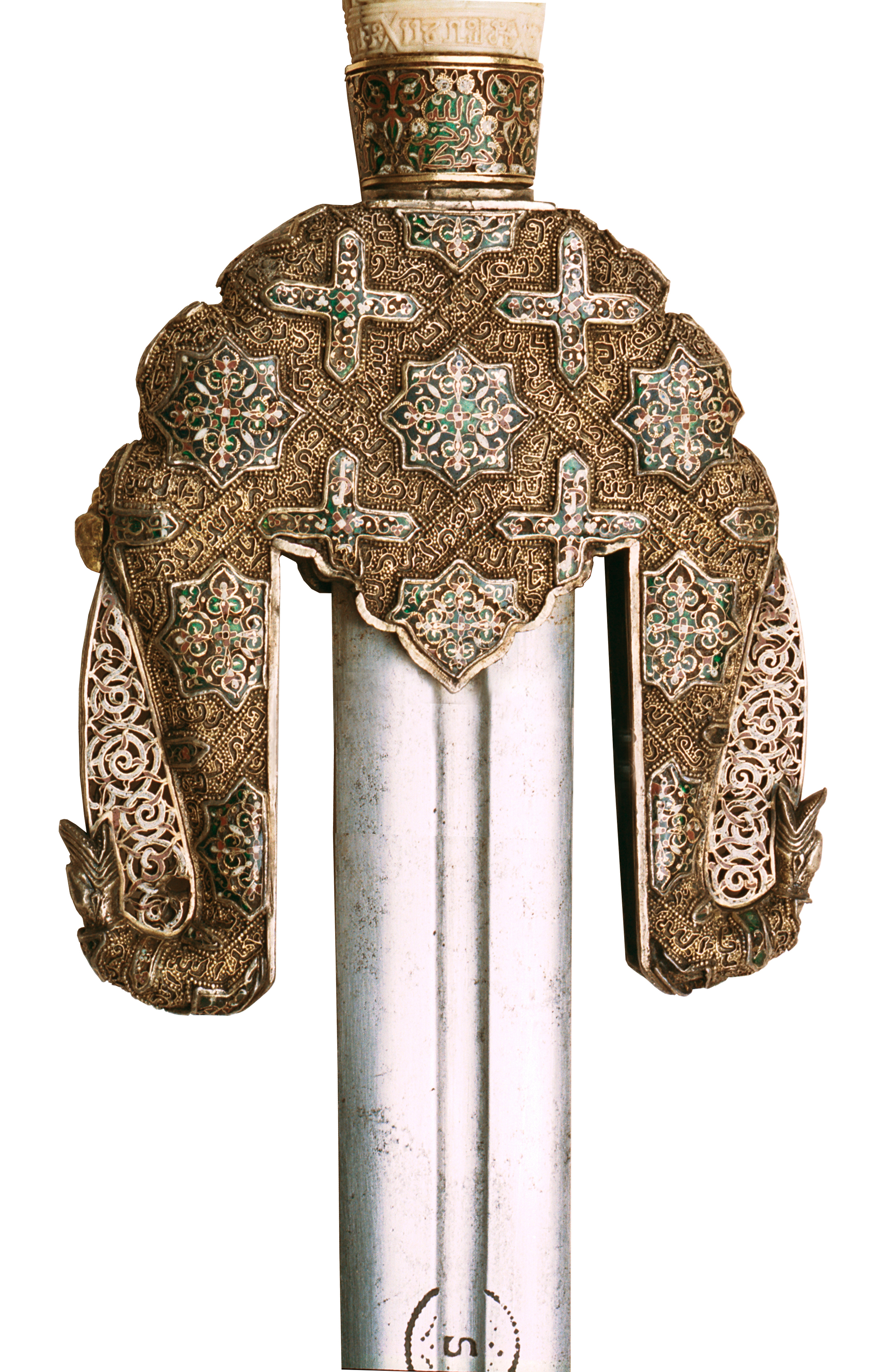 Jineta sword of Boabdil detail